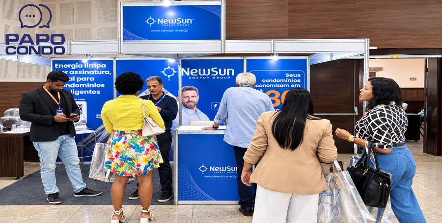 NewSun fortalece presença no mercado condominial baiano durante o CONASI Salvador